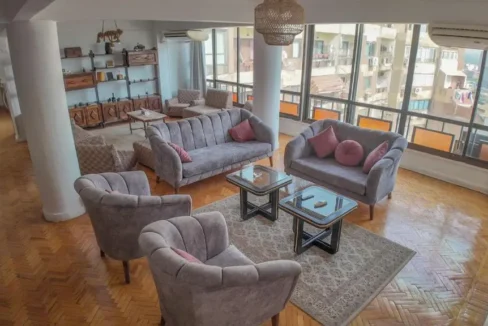 شقة مفروشة في شارع طه حسين